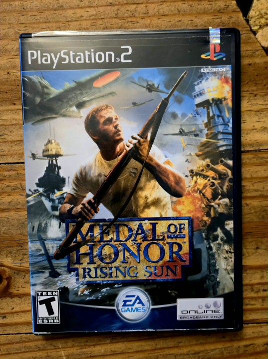PlayStation 2 Medal Of Honor Rising Sun Complete With Manual. PS2
