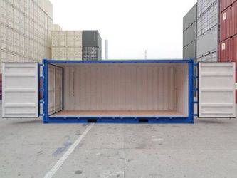 Blue 20FT Side Opening Container