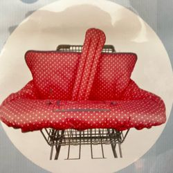 Baby seat for grocery cart