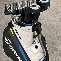 Taylormade-Sim2-Golf-Clubs-And-Bag