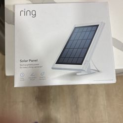 Ring Solar Panel Unopened 