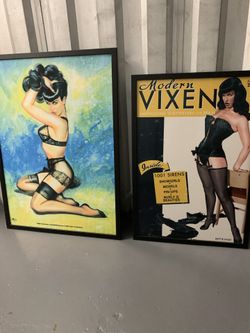 Betty Paige Framed Pictures