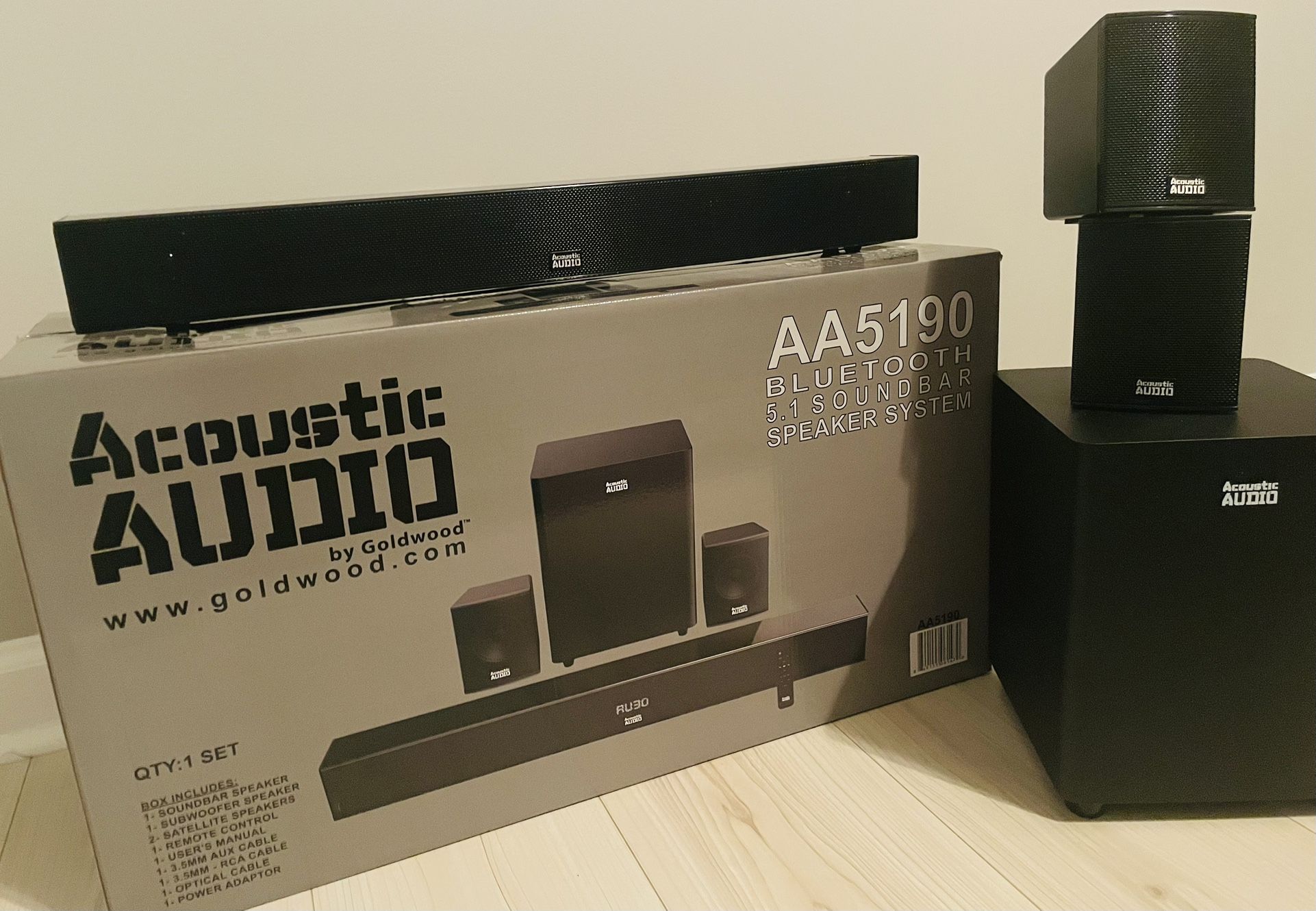 Acoustic Audio with Goldwood