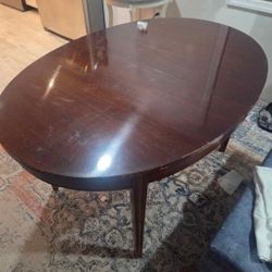 Expandable Wood Dining table 