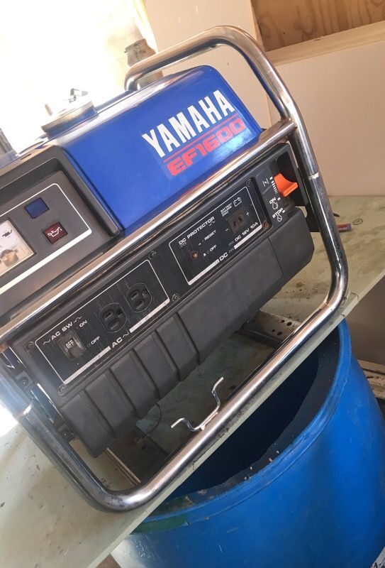 Yamaha ef1600 generator
