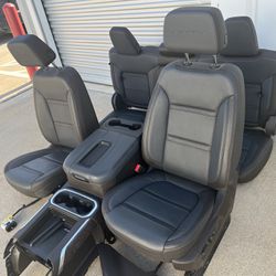 Chevrolet Silverado Gmc Sierra Leather Seats 2019-2023