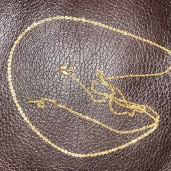 14k Gold Rope Chain 