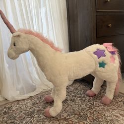 Melissa And Doug Giant Unicorn Plush 2+ Feet Tall