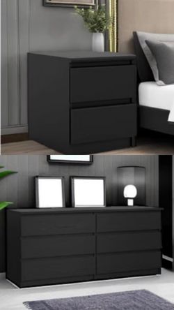 Dresser & Night Stand Combo
