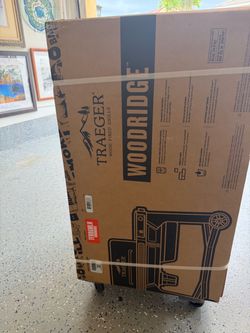 Traeger wood bridge smoker