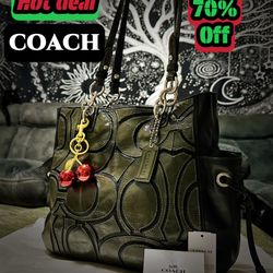 Vintage Coach Soho Shoulder Bag Tote Bag