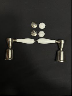 Waterworks Easton White Porcelain Faucet Handles – New