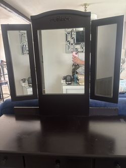 Brown Vintage Vanity