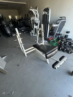 Flex Olympic Decline Bench Press