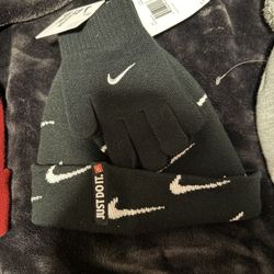Nike Hat&glove Set