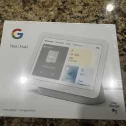 Google Nest Hub 2nd Gen - Brand New(Sealed) - 7 inch display