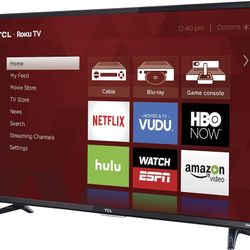 47" 4K TCL Roku Smart TV