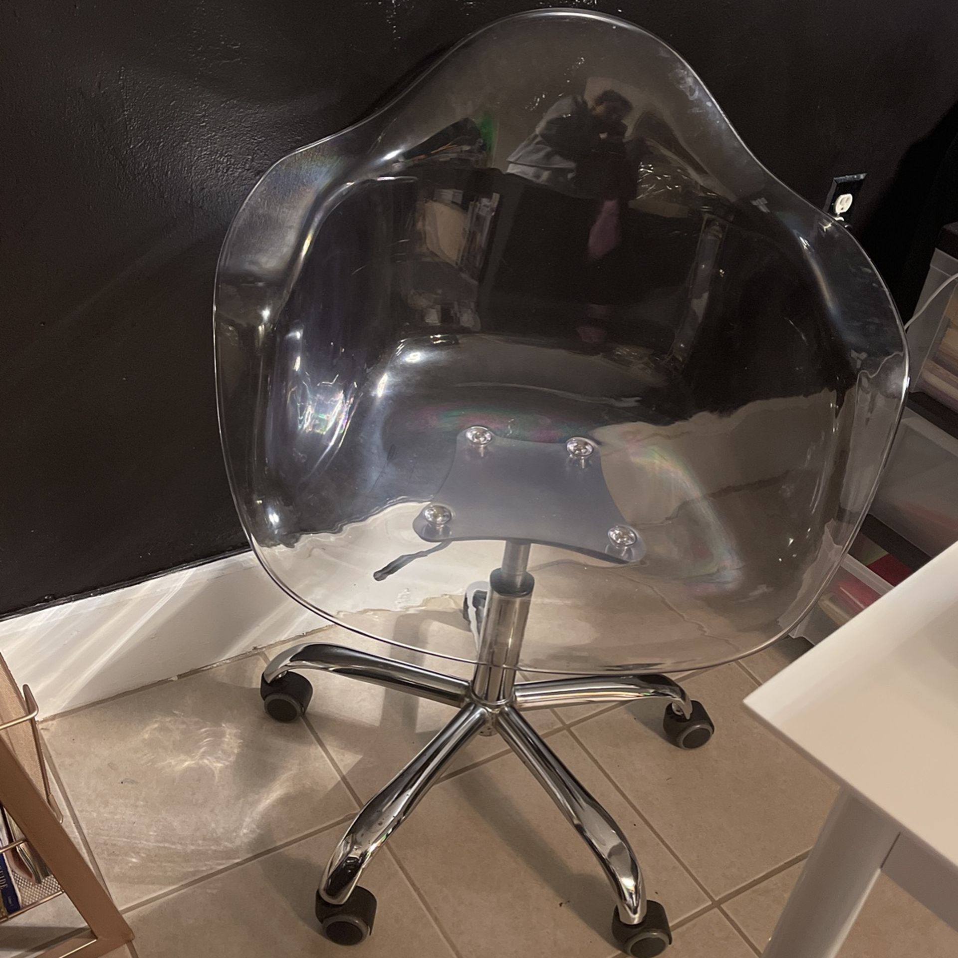 Acrylic Desk Chair 