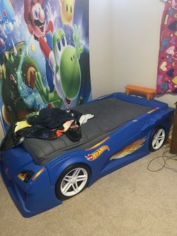 Hot Wheels Kid Bed