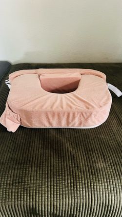 My Breast Friend Twin Nursing Pillow Soft Rose