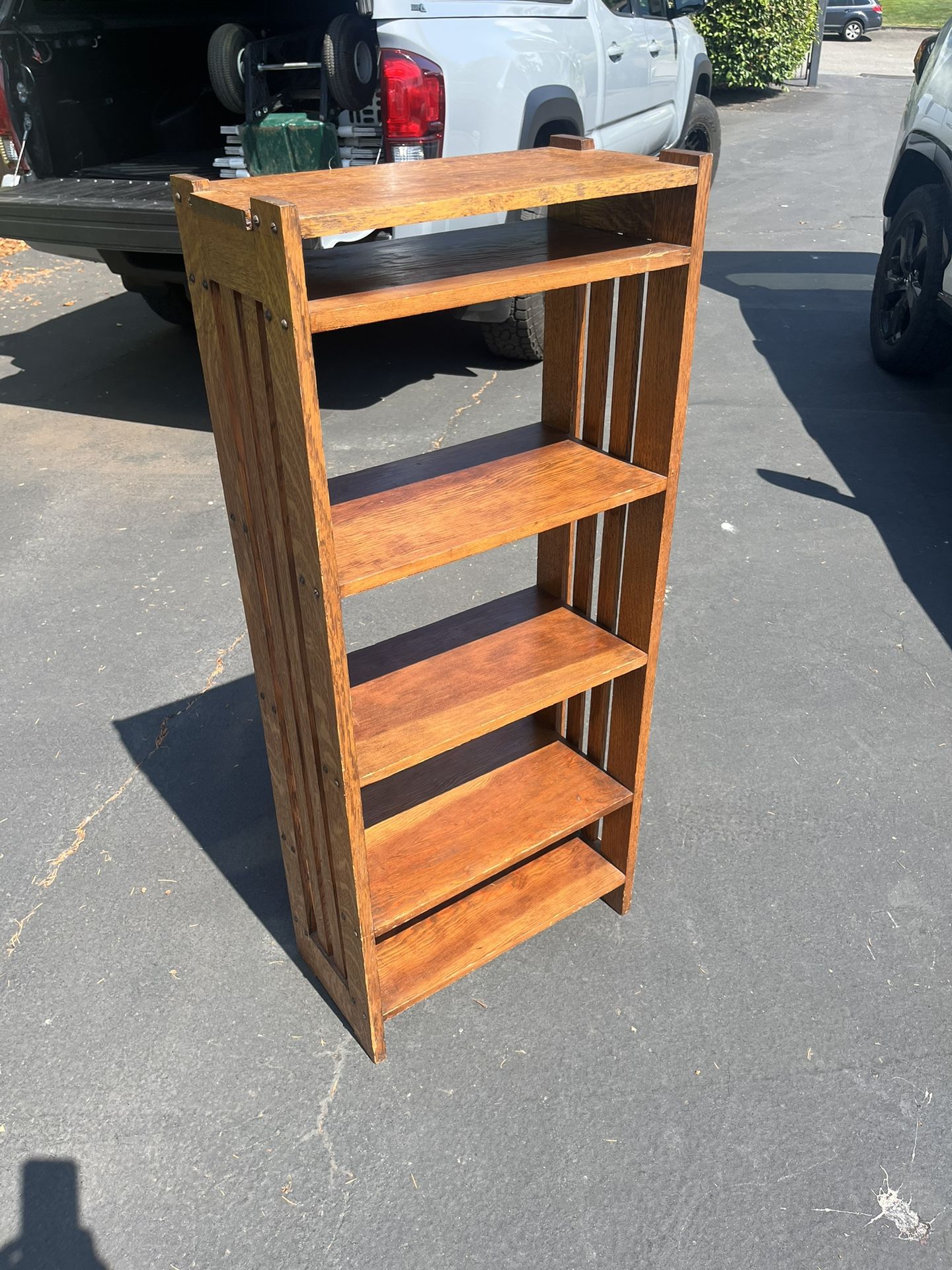 Antique Oak Shelving unit