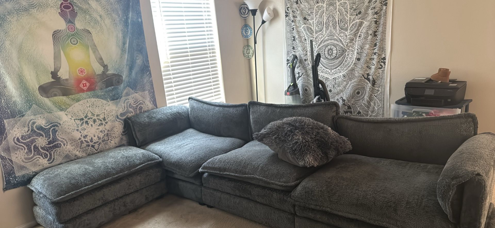 Grey Modern Couch