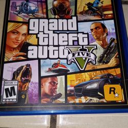 PS4 Grand Theft Auto Five Game 