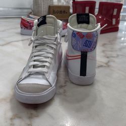 Blazer Mid '77 SE GS 'White Magic Ember' 7Y Or Women’s 8