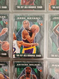 Kobe Bryant 1997 Basketball Rookies Card 83