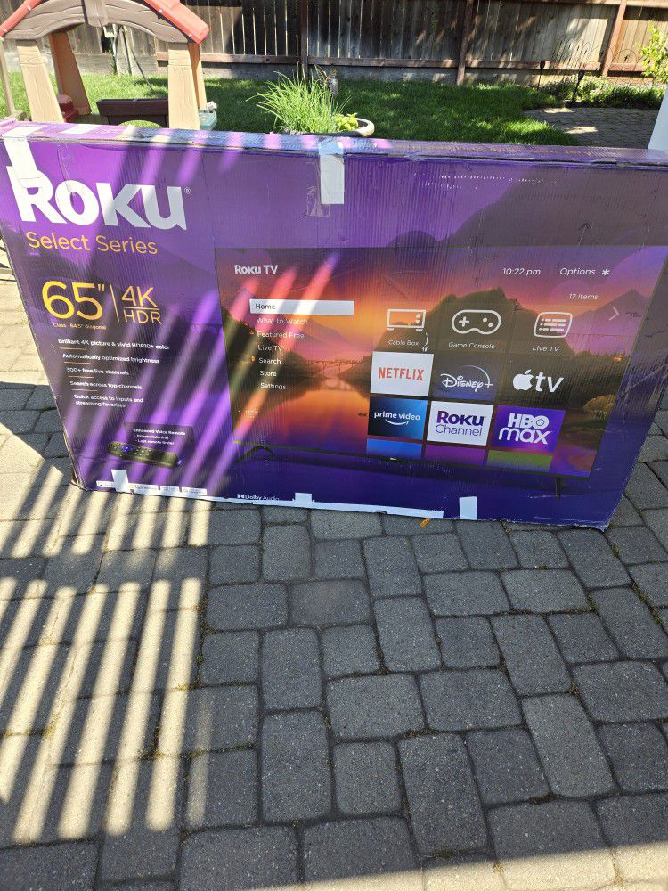 65" Roku Smart TV