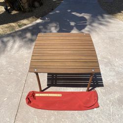 Picnic Folding Wooden Table 
