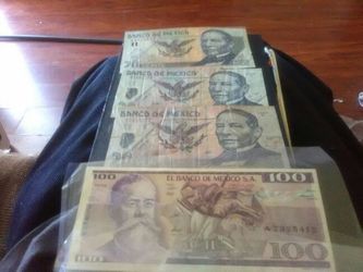 Billetes mexicanos