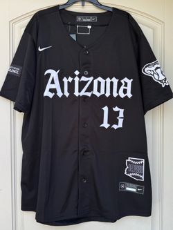 MEDIUM  + LARGE - DBACKS #13 “BEAT-LA” JERSEY