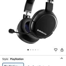 SteelSeries Arctis 1 Wireless Gaming Headset – USB-C – Detachable Clearcast Microphone – for PC, PS4, Nintendo Switch and Lite, Android – Black
