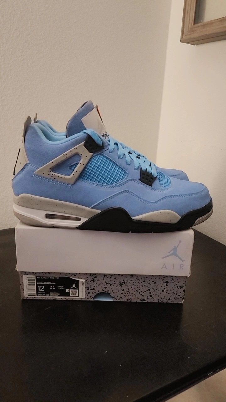 Jordan 4 Unc Sz 12