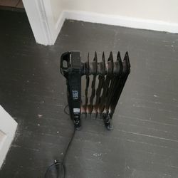 BLACK COSTWAY RADIATOR HEATER