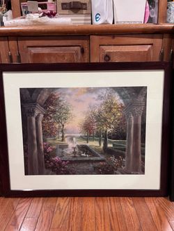 Framed artwork
