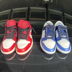 Jordan 1 Lows & Nike Dunks – Size 9.5