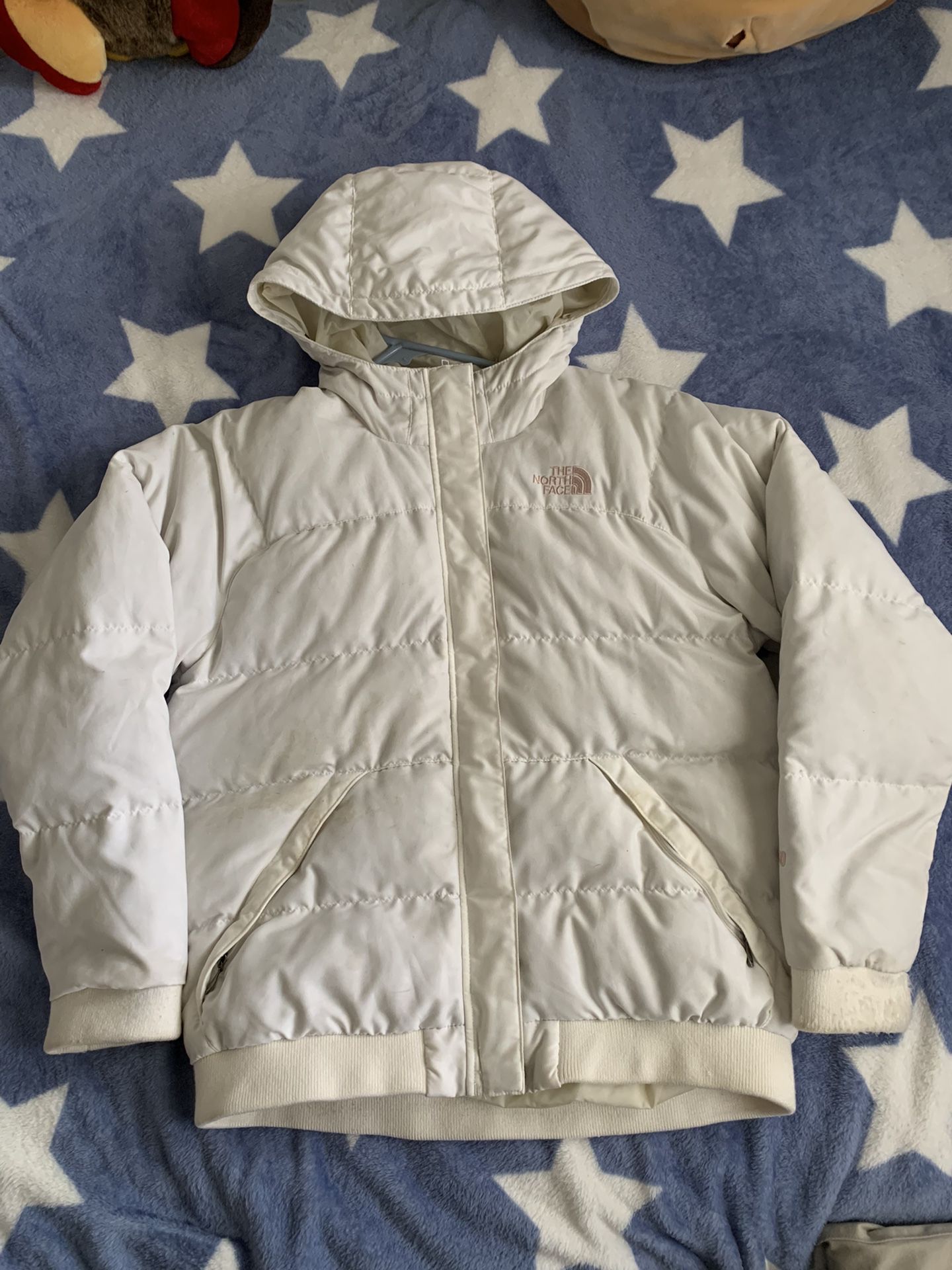north face puffer jacket size XL in girls 