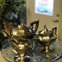 Silver Plated Tea Set 