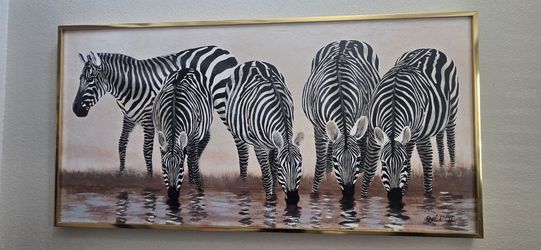Zebra Wall Art Decor