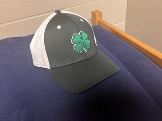 Black Clover Black and White and Green Hat
