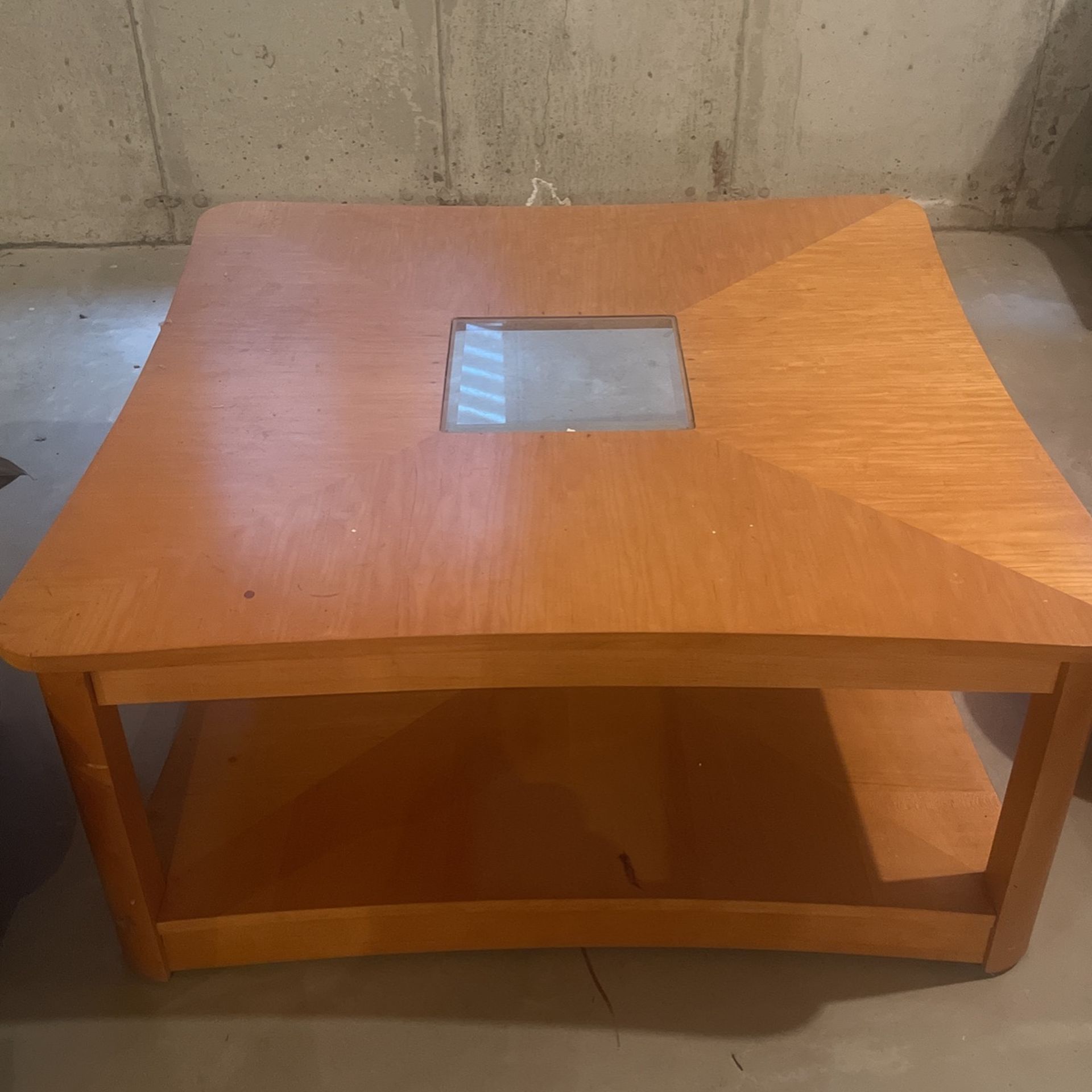 Coffee Table And Side Table (set) 