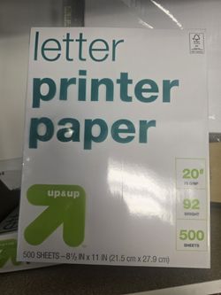 Printer Paper Letter Size