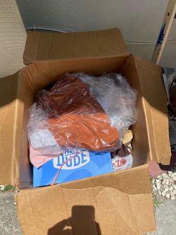 Large Box Of New Clothes