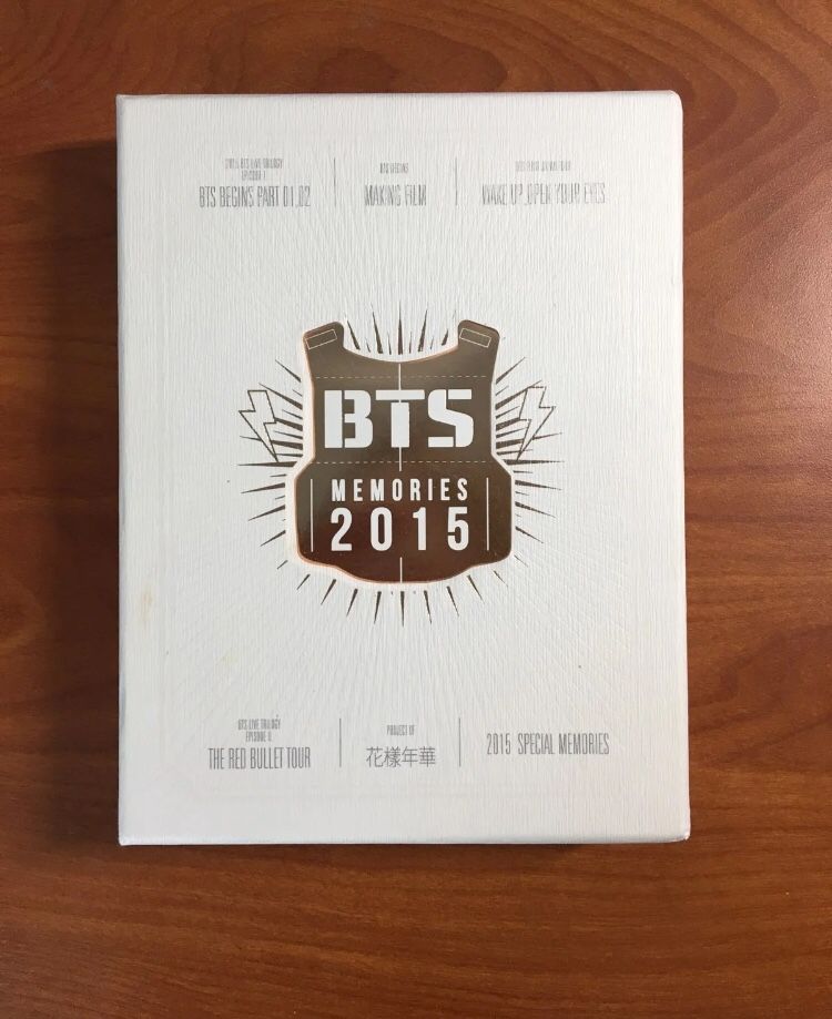 Bts memories of 2015 package