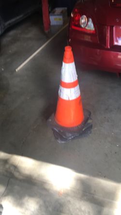 Four Traffic Cones