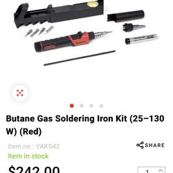 Snap On Butane Soldiering Iron $120.00
