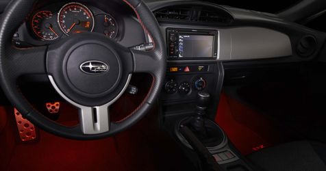 Footwell Illumination Kit - Red  for BRZ.