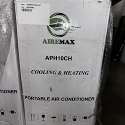 Airemax - 10000 BTU Portable Heat/Cool AC SACC CEC APH1OCH